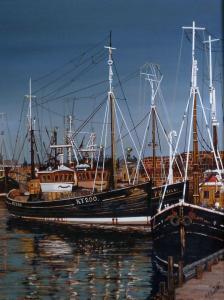SMITH RICHARD 1966,````The Fishing Fleet at Pittenweem, Fife, Scotlan,2003,Capes Dunn GB 2013-10-15