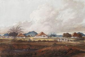 SMITH Robert, Colonel 1787-1873,A military station in India,Christie's GB 2019-10-29