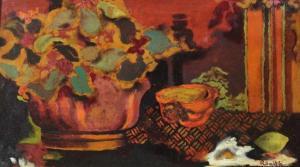 SMITH Robert 1944,SEMI-ABSTRACT, COLOFUL STILL LIFE,Sloans & Kenyon US 2013-02-16