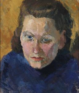 SMITH Ruth 1913-1958,Portræt af Lina,1942,Bruun Rasmussen DK 2023-05-30