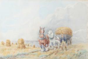 SMITH Sidney 1912-1982,The Haycart,1946,Lacy Scott & Knight GB 2022-09-17