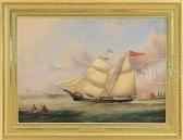 SMITH & SON J.B 1798-1876,PORTRAIT OF THE BRIG,James D. Julia US 2017-02-10