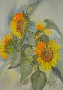 SMITH SOPHIE,Sunflowers,Fieldings Auctioneers Limited GB 2015-11-14