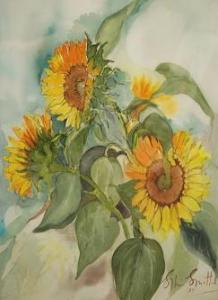 SMITH SOPHIE,Sunflowers,Fieldings Auctioneers Limited GB 2016-02-06