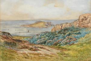 SMITH Stephen Catterson II 1849-1912,Ireland's Eye from Howth,Morgan O'Driscoll IE 2021-07-05