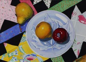 Smith Suzy 1956,Still Life on Maple Leaf Plate,Clars Auction Gallery US 2018-12-16