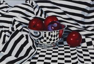 Smith Suzy 1956,Still Life with Plums,Clars Auction Gallery US 2018-12-16