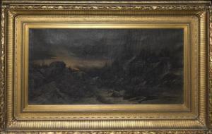SMITH Thomas Lochlan 1835-1884,Landscape,1868,Hindman US 2014-02-19