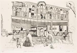 SMITH VINCENT 1929-2004,Rimbaud's House in Harar,1975,Swann Galleries US 2022-03-31
