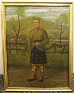SMITH W.H 1800-1800,Gordon Highlander portrait,Great Western GB 2018-11-17