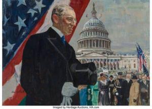 SMITH WILLIAM ARTHUR,Thomas Woodrow Wilson, Voices of Great Americans, ,1964,Heritage 2021-04-08
