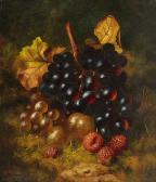 SMITH William H 1863-1884,2 Gemäldependants: Früchtestillleben,1876,Ketterer DE 2008-10-24
