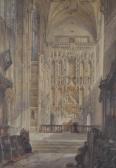 SMITH William Harding 1848-1922,Cathedral interiors,Burstow and Hewett GB 2010-06-23