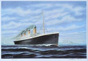 SMITH William,TITANIC ON BELFAST LOUGH,Ross's Auctioneers and values IE 2017-05-03