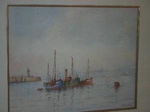 SMITHBIRT H,Harbour scene with fishing boats,Rogers Jones & Co GB 2008-08-26