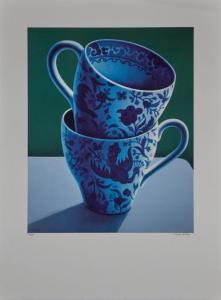 SMITHER Michael 1939,untitled (Two Cups),2012,Webb's NZ 2024-03-12