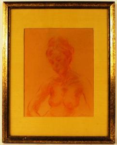 SMITHKIN Ilona 1920,Sanguine Female Nude,Nye & Company US 2012-08-15