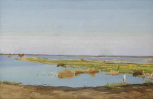 SMORENBERG Dirk 1883-1960,A view of the Loosdrechtse Plassen,Christie's GB 2012-03-13