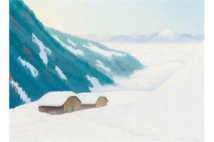 SMORENBERG Dirk 1883-1960,Winter landscape, Switzerland,1960,AAG - Art & Antiques Group 2015-11-30