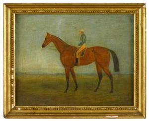 SMYTH F,Two portraits of race horses with jockeys,1840,Freeman US 2012-04-30