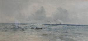 Smyth Harrison,Coastal scenes with seaguls and sailing boats,Ewbank Auctions GB 2007-09-20