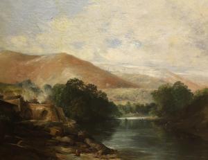 SMYTH Henry 1845-1857,Welsh river landscape,Gorringes GB 2023-02-06