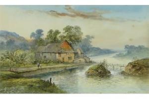 SMYTHE C 1800-1800,river landscape,Burstow and Hewett GB 2015-06-24