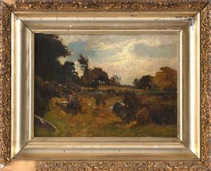 SMYTHE Eugene Leslie 1857-1932,New England landscape,Eldred's US 2022-09-09