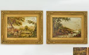 SMYTHE J,Rural Landscapes with Sheep In a Meadow,1860,Gerrards GB 2017-09-07