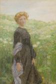SMYTHE Minnie 1872-1955,Girl in a meadow,Bonhams GB 2008-10-30