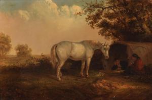 SMYTHE Thomas 1825-1907,Donkeys resting;Horse grazing,Bonhams GB 2024-03-13