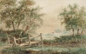 SMYTHE Thomas 1825-1907,Figures before a cottage; Figure on a bridge,Bonhams GB 2012-11-13