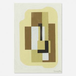 SMYTHE Willard Grayson 1906-1995,Composition #125,1940,Rago Arts and Auction Center US 2020-03-25
