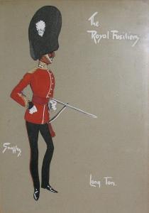 SNAFFLES Charles Johnson Payne,'Snaffles'
 "The Royal Fusiliers - Long Turn",Bonhams 2004-11-16