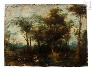 SNAYERS Pieter 1592-1667,Scène d\’embuscade en forêt,Millon & Associés FR 2023-04-21