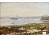 SNELL A,LOW TIDE IN THE HAMOAZE,1899,Eldred's US 2013-11-21