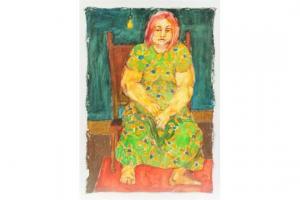 SNELL DON 1922-2014,Boarding House Woman,Simpson Galleries US 2015-05-17