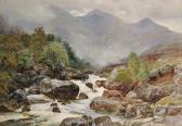 Snell Morrish William 1844-1917,A Rocky River Landscape,1878,John Nicholson GB 2019-10-02