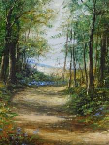 SNELL PETER 1935,Tree lined path with flowers,Golding Young & Co. GB 2022-08-24