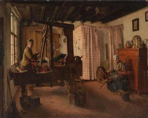 SNICK van Joseph 1860-1945,De wever,1886,Bernaerts BE 2017-05-02