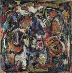 SNIJDERS Ad 1929,Abstract composition,1958,Christie's GB 2012-12-04