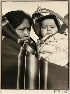 SNOW Milton 1905-1986,Mother and Child,1940,Santa Fe Art Auction US 2021-09-11