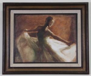 SNOWDEN Chester Dixon 1900-1985,DANCING LADY,Lewis & Maese US 2021-08-11