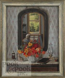 SNYDER WARE A 1900-1900,Summer Afternoon,Pook & Pook US 2012-12-14