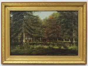 SNYDER William Henry 1829-1910,WOODED LANDSCAPE,William J. Jenack US 2015-05-17