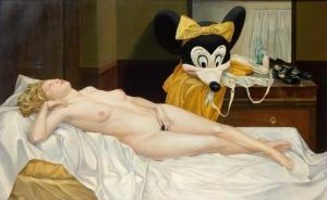 Snyder William 1926-2000,Minnie Mouse in Repose,1972,Rachel Davis US 2017-10-21