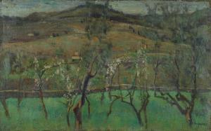 SNYDERS Christian 1914-1940,Paesaggio primaverile,Galleria Pananti Casa d'Aste IT 2019-07-19