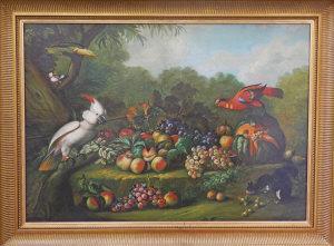 SNYDERS Frans 1579-1657,A cockatoo, parrot and squirrels with fruit, grape,Rosebery's GB 2012-11-10