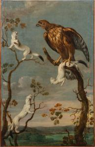 SNYDERS Frans 1579-1657,Ermines attacked by an Eagle,Sotheby's GB 2023-06-13