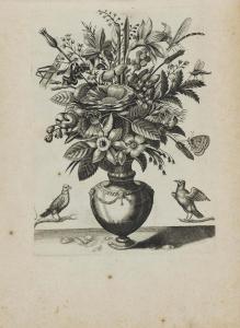 SNYDERS Michael 1586-1672,Flower Vases with Birds and Insects,1612,Christie's GB 2012-12-05